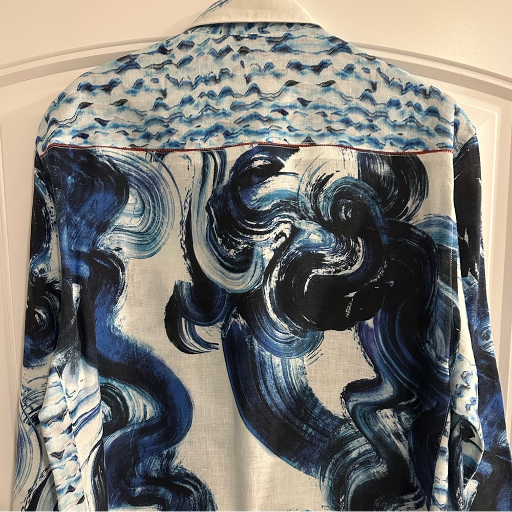 Limed Edition. Fun and classy linen shirt. Only worn a few times.